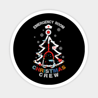 Emergency Room Christmas Crew Magnet